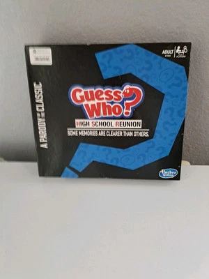 Hasbro Guess Who? High School Reunion Parody Edition Game New Damaged Box - Image 1 of 3
