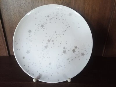 # 1 Frühstücksteller 22,5cm Liberty Silver Stars Seltmann Weiden - Bild 1 von 3