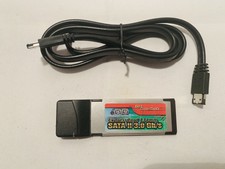 ExpressCard 34mm eSata 2.0 Ii Hidden Inside Adapter With 3 Feet eSata Cable