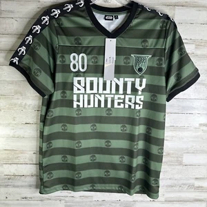 STAR WARS BOBA FETT BOUNTY HUNTER SOCCER JERSEY NWT ADULT SIZE Medium EMPIRE - Picture 1 of 11