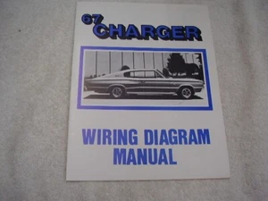 1967 DODGE CHARGER WIRING DIAGRAM MANUAL - Picture 1 of 3