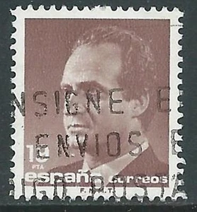 1986 SPAGNA USATO EFFIGIE DEL RE JUAN CARLOS I 19 P - F17-7 - Picture 1 of 1