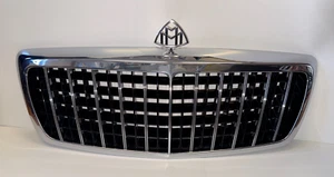 2003 - 2010 MERCEDES-BENZ W240 MAYBACH 57S 62S FRONT GRILLE A2408800283 OEM - Picture 1 of 23