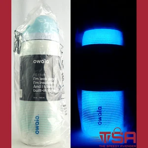 Owala Neptune 32oz FreeSip Glow In The Dark Cosmic Special Edition Bottle Tumble - Picture 1 of 2