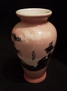 Portuguese Unique Landscape Scene Vase - Picture 1 of 6