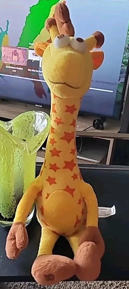 Juguete de peluche Toys R Us Geoffrey jirafa muñeca de peluche 2015 coleccionable 17" Foto 1 de 4