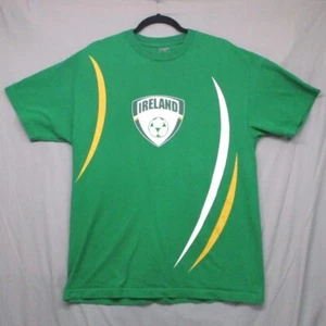 Simply For Sports Green Graphic Ireland T Shirt Men Size Medium - Picture 1 of 9