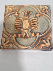 Handgefertigte dekorative Keramikfliese Sternzeichen Krebs die Krabbe Made in Bucks County - Bild 1 von 4