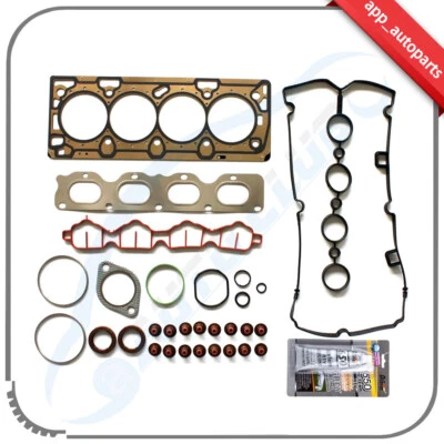Juego de juntas de culata para Chevrolet Aveo Pontiac G3 2009-2011 2010 1,6 L DOHC 16V LXV Foto 1 de 4