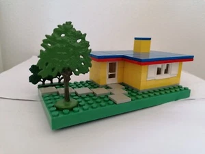 Lego Haus 60er - Vintage Nachbau aus "Tiles" - ohne OBA - Bild 1 von 2