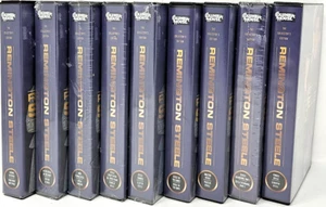 Lot of 9 Remington Steele Columbia House Collectors Edition VHS Tapes (5 Sealed) - Picture 1 of 12