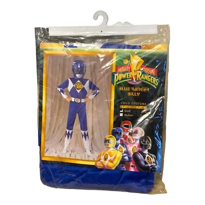 Disfraz Vintage Niños Azul Power Rangers Disfraz Talla S 1994 *Sin Máscara* Foto 1 de 3
