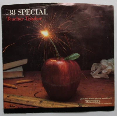 38 SPECIAL TEACHER TEACHER / TWENTIETH CENTURY FOX 45 7" RECORD & PICTURE SLEEVE - Image 1 of 2