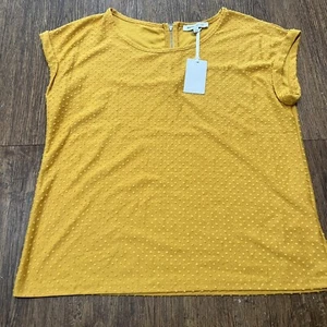 Rose Olives Damen Shirt Large Gelb Neu mit Etikett - Bild 1 von 5