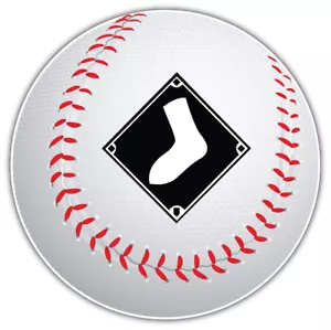 Chicago White Sox Symbol MLB Logo Ball Autoaufkleber Aufkleber - 3" oder 5" - Bild 1 von 1