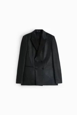 ZARA MAN SUIT SHINY EFFECT BLAZER JACKET 9621/650 Sz-42 - Image 1 of 4