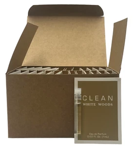 Clean White Woods for Women Eau de Parfum Vial SPLASH 0.03oz Ea. Choose Your Lot - Picture 1 of 4