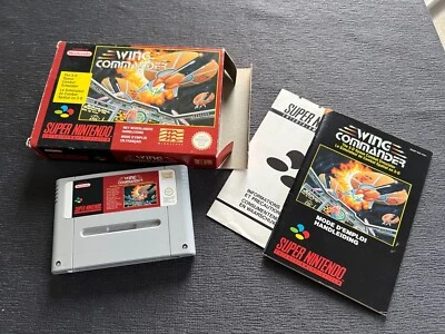 Super Nintendo Wing Commander VF complet en bon état! - Bild 1 von 4
