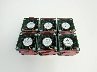 HP (LOT of 6) ProLiant 463172-001 496066-001  60mm DL380 Fan 27-5 - Image 1 of 4