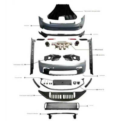 For Porsche 911 991 GT3 Type Plastic Full Set Bodykits - Image 1 of 3