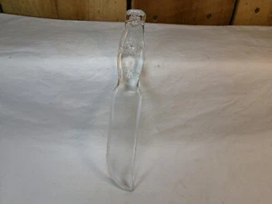 Vintage Clear Glass Cake Knife ~ Read - Picture 1 of 6