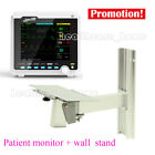 Portable Patient Monitor ICU Vital Signs ECG,RESP,SpO2,PR,NIBP,TEMP,wall stand
