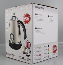 Klarstein Tea Kettles for sale | eBay 1,7 L Wasserkocher Aquavita Chalet aus