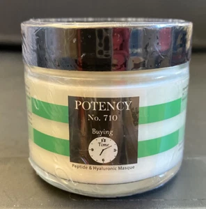 Potency 710 Buying Time Peptide & Hyaluronic Masque 2 fl oz New - Picture 1 of 2