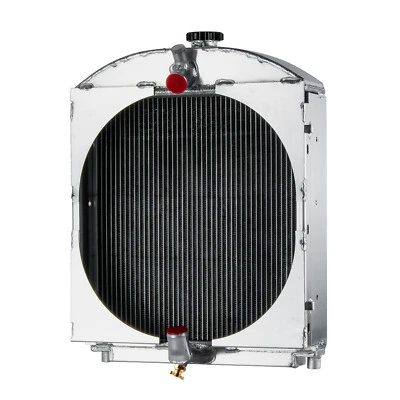 For Allis Chalmers WC WD/WD45 Gas LP 3Row Aluminum Tractor Radiator #70228587 - Image 1 of 4