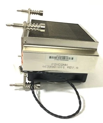 463990-001 Heatsink & Fan for HP Z400 Z600 Z800 Workstation Processor - Image 1 of 4