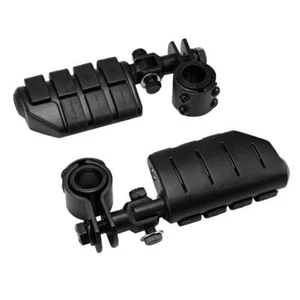 Clavijas para pies de motocicleta con abrazaderas para piezas de montaje para protectores de motor de carretera de 1,25 - Imagen 1 de 13
