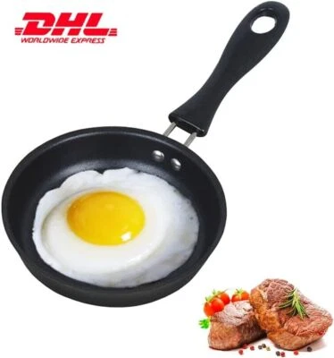 Mini Bratpfanne 12cm Kleine Pfanne Induktion Antihaft Eierpfanne Mini Pfanne DE - Bild 1 von 4