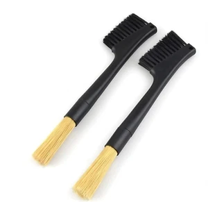 Coffee Machine Cleaning Brush(Removable Double Brush Head)Dusting Espresso Grind - Picture 1 of 7