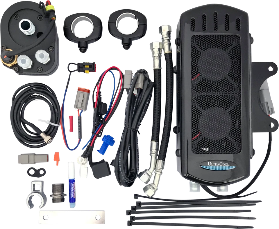 ULTRACOOL 2009 - 2013 FLHTC Electra Glide 经典哈雷戴维森侧面安装油 C — 第 1/1 张图片