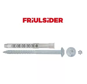 FRIULSIDER FM-X5 SAFER TASSELLO PROLUNGATO PER SERRAMENTI ANTI-INTRUSIONE TORX - Imagen 1 de 12