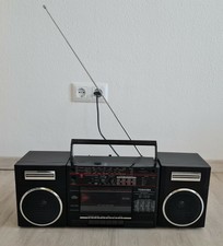 TOSHIBA RT-7016 STEREO RADIO DOPPEL CASSETTE RECORDER GHETTOBLASTER BOOMBOX DBSS