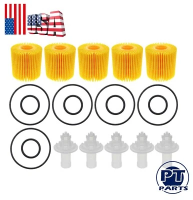 04152-YZZA1 Kit de filtro de aceite para Toyota Avalon Camry RAV4 Sienna Lexus ES300h ES35 Foto 1 de 4