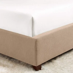 400TC 100% EGYPTIAN COTTON 46 CM/18INCH EXTRA DEEP FITTED SHEET MODERN BED SHEET - Picture 1 of 5