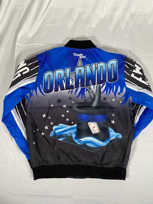 Chaqueta Patrick Ewing Orlando Fanimation Chalk Line Retro 2018 Grande Nueva con Etiquetas A144 Foto 1 de 4