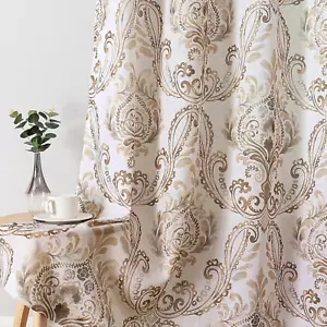 Farmhouse Floral Curtains for Living Room 84 Inch Length 2 Panles Set Summer Pri - Picture 1 of 9