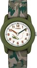 Timex Boys T78141 Time Machines Green Camo Elastic Fabric Strap Watch
