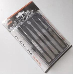 TRUSCO PINZETTE INOX SET 5 PEZZI TSP-91 - Foto 1 di 6