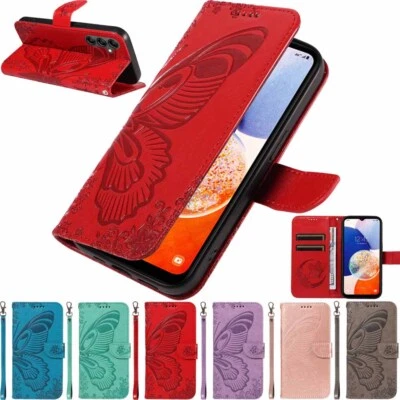 For Samsung A35 A55 A15 A14 A34 A54 A13 A23 A33 Wallet Leather Phone Case Cover - Image 1 of 4