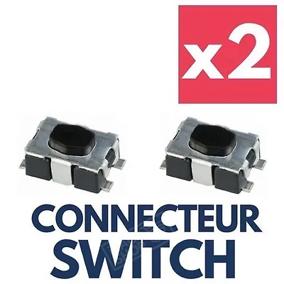 2x Switch Réparation Clé Télécommande Pour Plip Peugeot 207 307 308 407 Partner • 3.90€