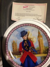Barbie Visits England Plate