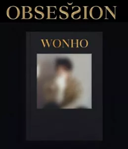 WONHO 1st Single Album OBSESSION Ver.3 CD+104p P.Book+P.Card+3p Mini Poster+Gift - Imagen 1 de 10