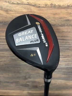 DEMO RH Senior Hombres Turbo Power Great Balance Plus #4 Híbrido Grafito 5947-GB4H Foto 1 de 4