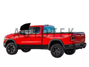 PreCut Film Front 2 Door Windows Any Tint Shade For Ram 1500 Quad Cab 2019-2024 - Picture 1 of 11