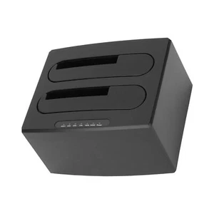 Hard Drive Reader USB 3.0 To I II III Dual Bay External HDD Docking - Photo 1/12