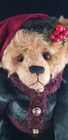 Adorable 19" Santa Teddy Bear - "LIL HONEYS" - by Durae